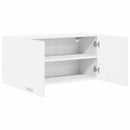 Hængeskab Hvid 80 x 31 x 40 cm Konstrueret træ