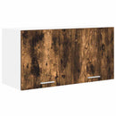Hængeskab med dør Røget eg 80 x 31 x 40 cm Konstrueret træ