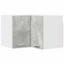 Hængeskab Beton grå og hvid 57 x 57 x 40 cm Konstrueret træ
