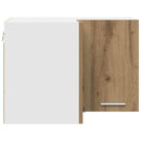 Hængeskab Artisan eg og hvid 57 x 57 x 40 cm Konstrueret træ