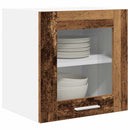 Hængeskab 2 pcs Gammelt træ 40 x 31 x 40 cm Konstrueret træ