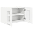 Hængeskab med dør 2 pcs Hvid 60 x 31 x 40 cm Konstrueret træ