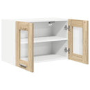 Hængeskab 2 pcs Sonoma eg 60 x 31 x 40 cm Konstrueret træ