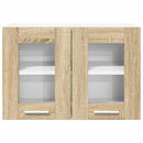 Hængeskab 2 pcs Sonoma eg 60 x 31 x 40 cm Konstrueret træ