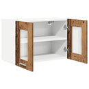 Hængeskab 2 pcs Gammelt træ 60 x 31 x 40 cm Konstrueret træ