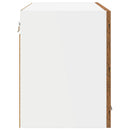 Hængeskab 2 pcs Gammelt træ 60 x 31 x 40 cm Konstrueret træ