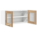 Hængeskab Artisan eg og hvid 80 x 31 x 40 cm Konstrueret træ