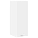 Hængeskab med dør 2 pcs Hvid 30 x 31 x 80 cm Konstrueret træ