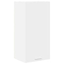 Hængeskab med opbevaring Hvid 40 x 31 x 80 cm Konstrueret træ
