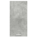 Hængeskab Beton grå og hvid 40 x 31 x 80 cm Konstrueret træ
