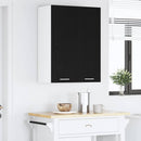 Hængeskab Sort eg 60 x 31 x 80 cm Konstrueret træ