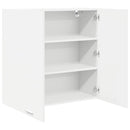 Hængeskab Hvid 80 x 31 x 80 cm Konstrueret træ