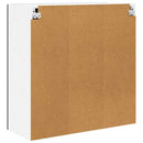 Hængeskab Sort eg 80 x 31 x 80 cm Konstrueret træ