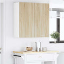 Hængeskab Sonoma eg 80 x 31 x 80 cm Konstrueret træ