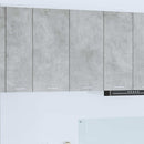 Hængeskab Beton Grå 80 x 31 x 80 cm Konstrueret træ