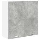 Hængeskab Beton Grå 80 x 31 x 80 cm Konstrueret træ