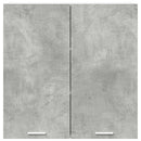 Hængeskab Beton Grå 80 x 31 x 80 cm Konstrueret træ