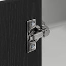Hængeskab Sort Eg og Hvid 57 x 57 x 80 cm Konstrueret træ