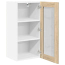 Hængeskab 2 pcs Sonoma eg 40 x 31 x 80 cm Konstrueret træ