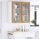 Hængeskab 2 pcs Artisan Egetræ 40 x 31 x 80 cm Konstrueret træ