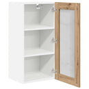 Hængeskab 2 pcs Artisan Egetræ 40 x 31 x 80 cm Konstrueret træ