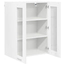 Hængeskab Hvid 60 x 31 x 80 cm Konstrueret træ