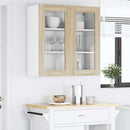 Hængeskab Sonoma eg 80 x 31 x 80 cm Konstrueret træ