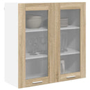 Hængeskab Sonoma eg 80 x 31 x 80 cm Konstrueret træ