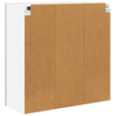 Hængeskab med dør Beton Grå 80 x 31 x 80 cm Konstrueret træ