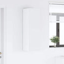 Hængeskab med opbevaring Hvid 30 x 31 x 100 cm Konstrueret træ
