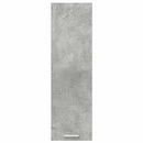 Hængeskab med dør Beton Grå 30 x 31 x 100 cm Konstrueret træ