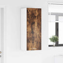 Hængeskab med dør Røget eg 40 x 31 x 100 cm Konstrueret træ