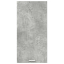 Hængeskab Beton grå og hvid 50 x 31 x 100 cm Konstrueret træ