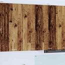 Hængeskab Gammelt træ og Hvid 50 x 31 x 100 cm Konstrueret træ