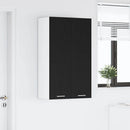Hængeskab med dør Sort eg 60 x 31 x 100 cm Konstrueret træ