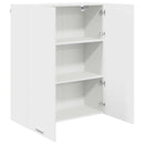 Hængeskab Hvid 80 x 31 x 100 cm Konstrueret træ