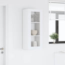 Hængeskab med opbevaring Hvid 40 x 31 x 100 cm Konstrueret træ