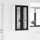 Hængeskab Sort eg 60 x 31 x 100 cm Konstrueret træ