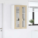 Hængeskab med dør Sonoma eg 60 x 31 x 100 cm Konstrueret træ