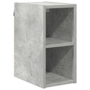 Hængeskab Beton Grå 20 x 29,5 x 40 cm Konstrueret træ
