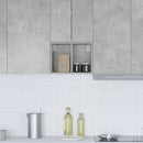Hængeskab Beton Grå 30 x 29,5 x 40 cm Konstrueret træ