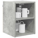 Hængeskab Beton Grå 30 x 29,5 x 40 cm Konstrueret træ