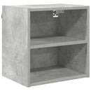 Hængeskab Beton Grå 40 x 29,5 x 40 cm Konstrueret træ