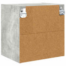 Hængeskab Beton Grå 40 x 29,5 x 40 cm Konstrueret træ