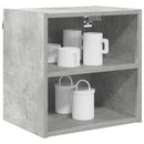 Hængeskab Beton Grå 40 x 29,5 x 40 cm Konstrueret træ