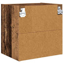Hængeskab Gammelt træ 40 x 29,5 x 40 cm Konstrueret træ