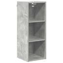 Hængeskab Beton Grå 30 x 29,5 x 80 cm Konstrueret træ