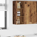 Hængeskab Riga Gammelt træ 30 x 29,5 x 80 cm Konstrueret træ