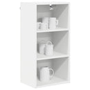 Hængeskab Hvid 40 x 29,5 x 80 cm Konstrueret træ