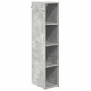 Hængeskab Beton Grå 20 x 29,5 x 100 cm Konstrueret træ
